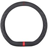 Tampa De Volante K Lakey Suede D Shape 38 Cm Para Alfa Romeo