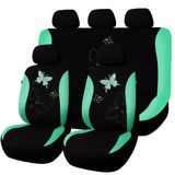 Conjunto Completo De Capas De Assento De Carro Flying Banner Butterfly Fashion