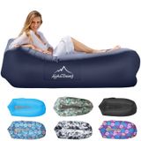 Espreguiçadeira Inflável Alphabeing Air Sofá Portátil Navy