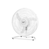 Ventilador De Mesa Oscilante 50cm Grade Plástica Tron Ventiladores Branco