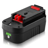 Bateria De Íon De Lítio Dsanke Hpb18 18v 6.0ah Para Black &amp; Decker