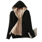 Moletom Com Capuz, Casaco Feminino Yeokou, Forrado Em Sherpa