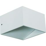 Arandela Led 8w 3k Bivolt 10x10 Sensitive Dwslq1008w3bcv2 Bronzearte Branco