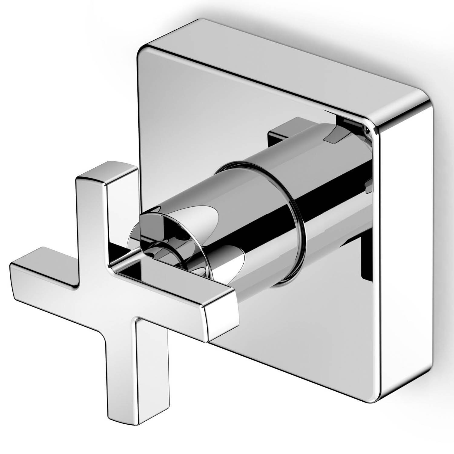 Acabamento De Registro Base Celite 1.1/4, 1.1/2 Lotus Cromado