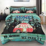 Conjunto De Edredom Pamnest Twin Size Rv Funny Vintage Soft, 2 Unidades