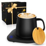 Aquecedor De Xícaras De Café Yeewell Electric Com Conjunto De Canecas De 450 Ml