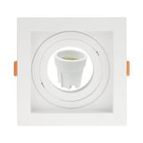 Spot Embutir Conecta Quadrado Recuado Br Par20 Branco