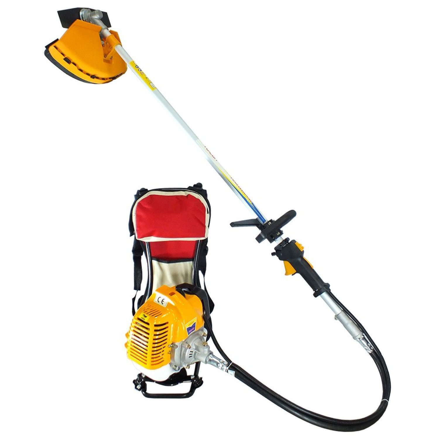 Roçadeira Costal Multifuncional Vrc430 2t 43cc 1,7hp Com Enxada Capinadeira Cultivadora Vulcan Trent