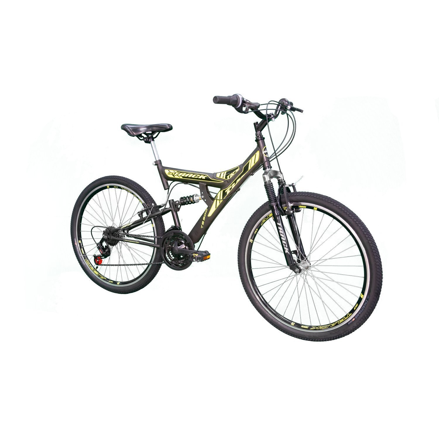 Bicicleta A26 Tb300xs Mtb 21v Com Dupla Suspensão Tk3 Track Preto