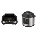 Conjunto Fritadeira Elétrica 12 Em 1 + Panela De Pressão Elétrica 127w Wap Preto