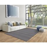 Tapete 143x220cm Serido São Carlos L.grey/navy 21409a
