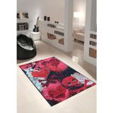 Tapete 100x150cm Origins Tapetes São Carlos Pink