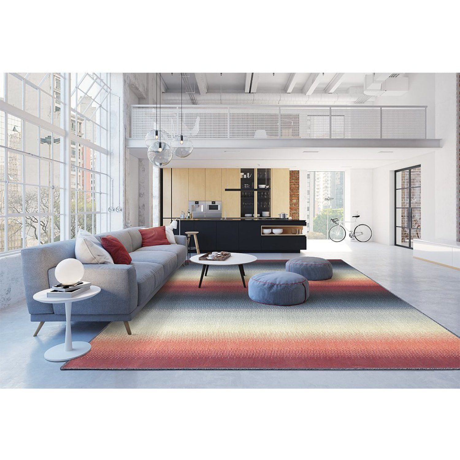 Tapete 250x350cm Pixel Tapetes São Carlos Nuvem