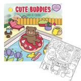 Livro Infantil Comfy &amp; Cozy Books Para Colorir E Relaxar