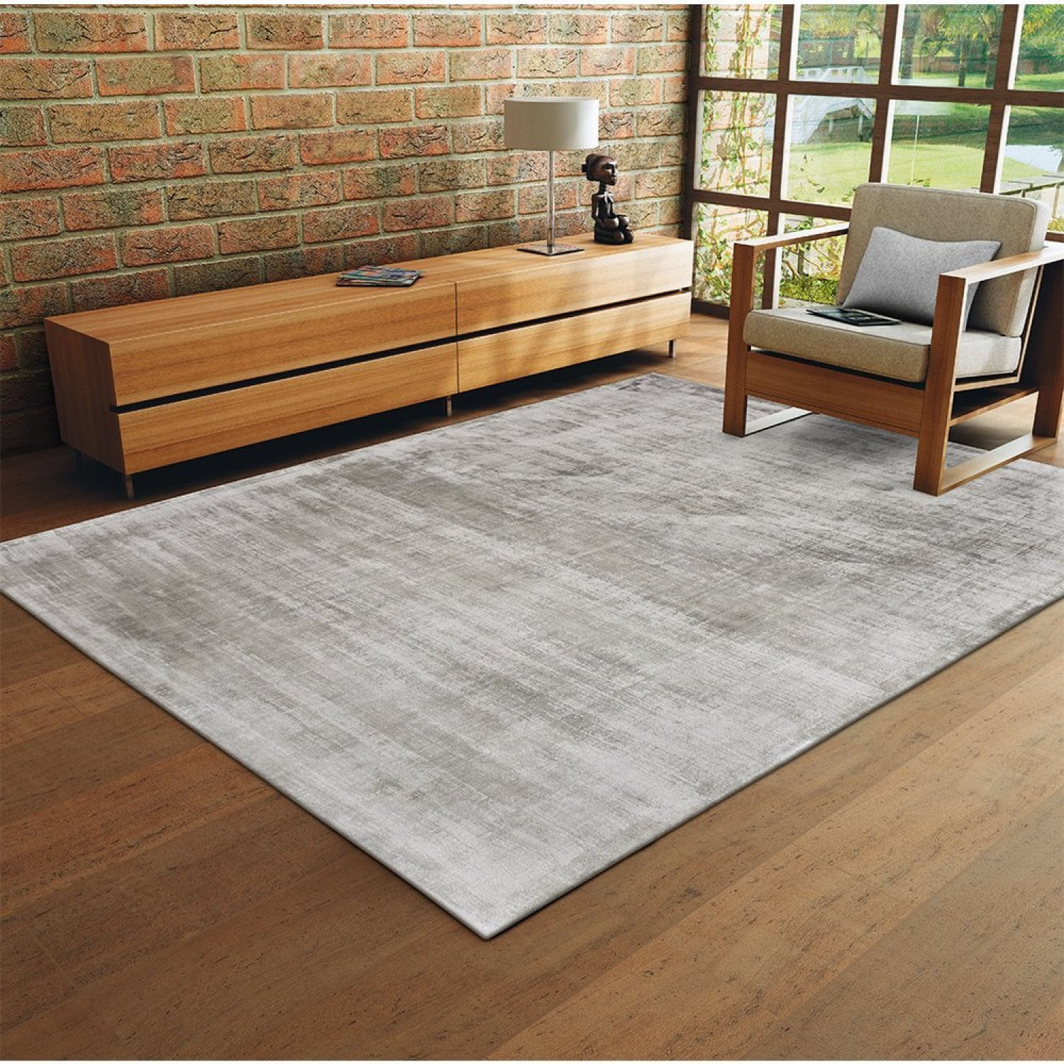 Tapete 200x250 Seaburry Tapetes São Carlos Silver