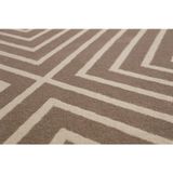 Tapete 150x200cm Lyre Supreme Tapetes São Carlos Chevron Natural
