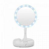 Espelho Led Zoom 10x Iluminado Articulado Perfeito Maquiagem