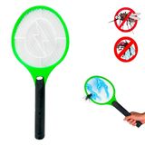 Raquete Mata Mosquitos Pernilongos Dengue Recarga Via Usb