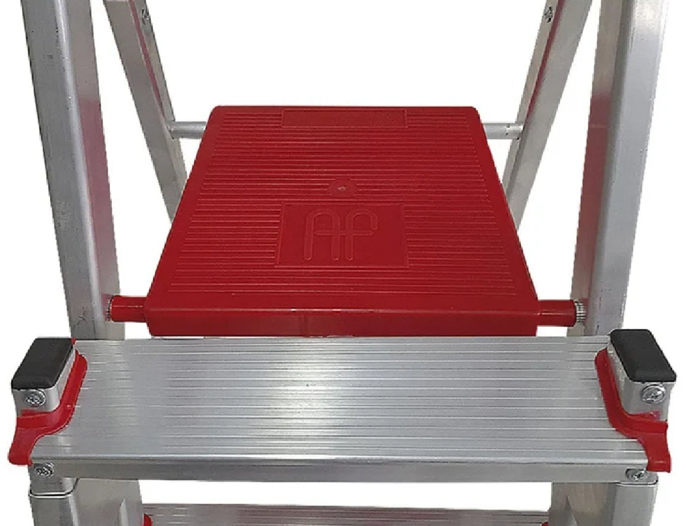 Escada De Alumínio 4 Degraus Duplos Prática Art Factory