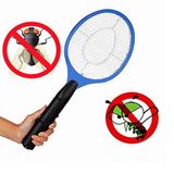 Raquete Mata Mosquitos Pernilongos Dengue Recarga Via Usb