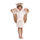 Roupão De Banho Cuteon Para Meninos E Meninas Flying Squirrel