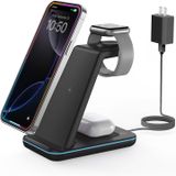 Carregador Sem Fio Joygeek 3 Em 1 Para Iphone + Apple Watch + Airpods