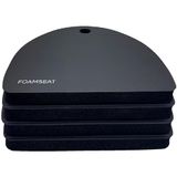 Almofadas De Assento De Estádio Foamseat Nbr Foam Waterproof, Pacote Com 4