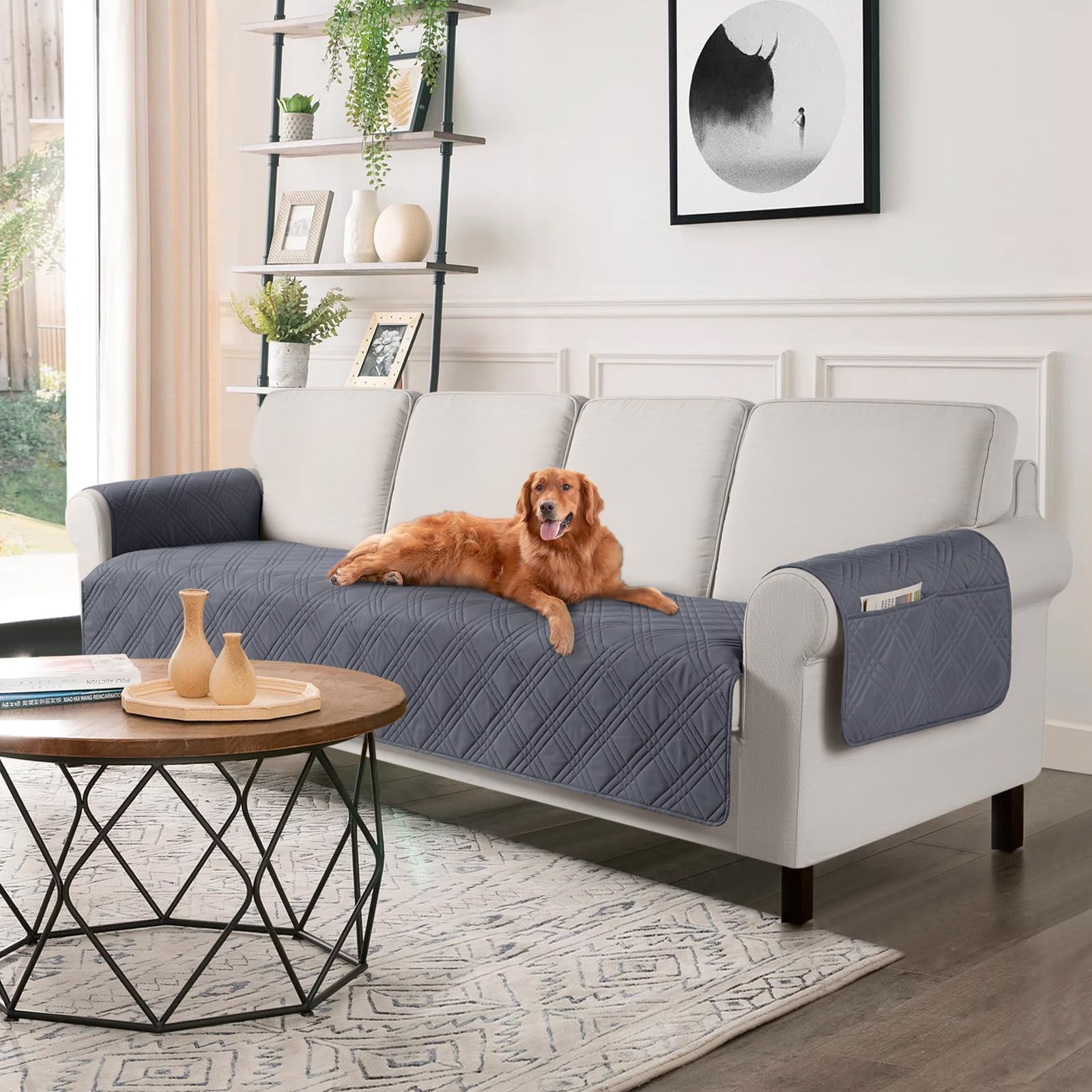 Capa De Sofá Taococo Impermeável Para Animais De Estimação, Cães, Sofá De Grandes Dimensões