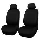 Capas De Assento De Carro Flying Banner Neoprene Universal Black 4 Unidades
