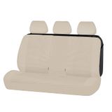 Capas De Assento De Carro Flying Banner Rear Bench Neoprene Beige