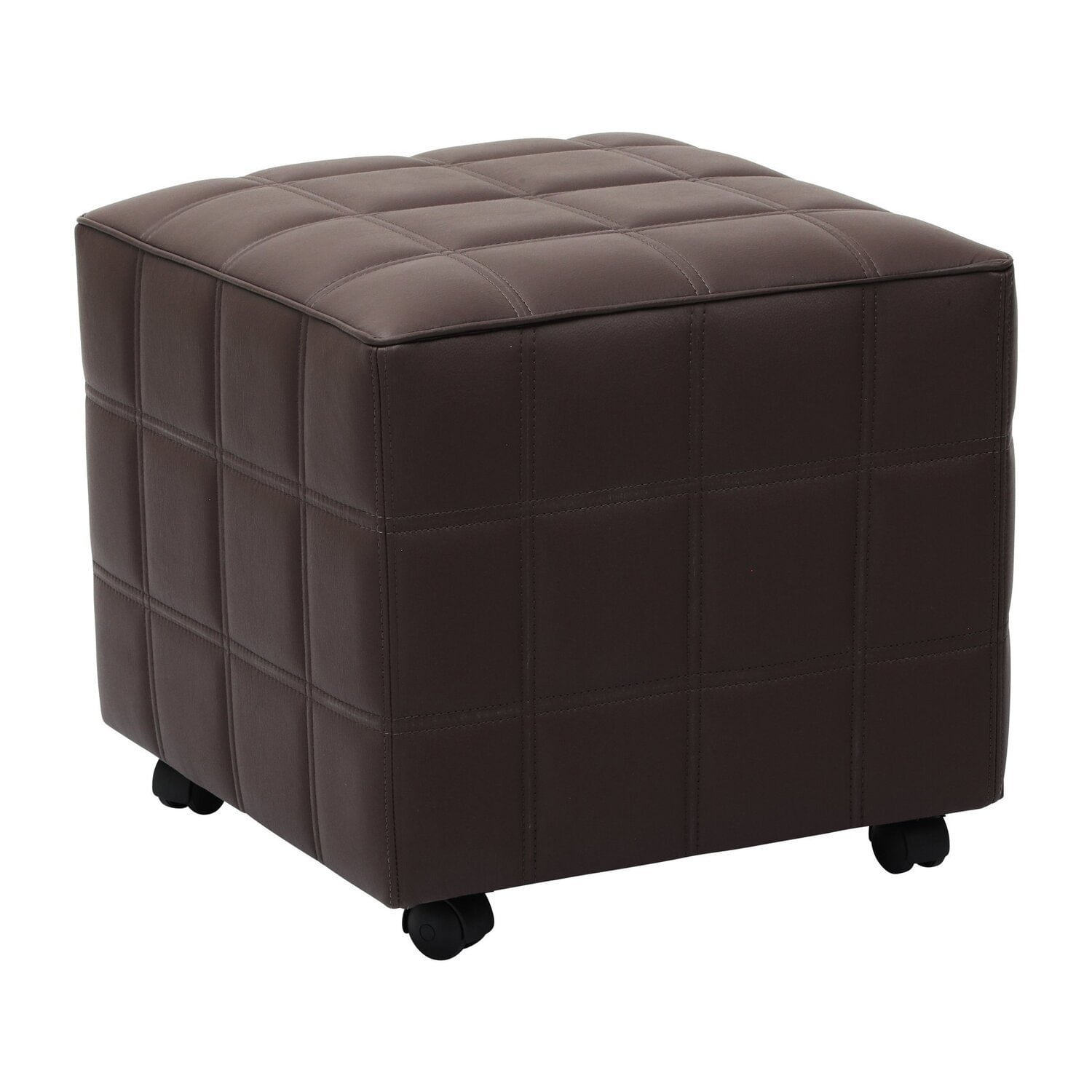 Puff Almofada Quadrado Para Quarto Tb Marrom