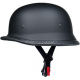 Capacete Gfuerufq German Pilot Vintage Motorcycle Dot Xl