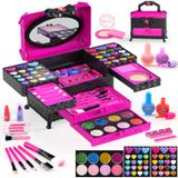 Kit De Maquiagem Sbekiev Kids Para Meninas De 3 A 12 Anos Lavável
