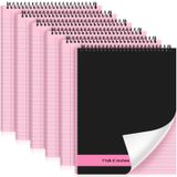 Caderno Com Encadernação Em Espiral Resurhang Legal Pad 21,5 X 27,9 Cm, 6 Unidades