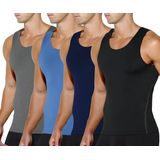 Camiseta Muscular De Compressão Arjen Kroos Shapewear Masculina