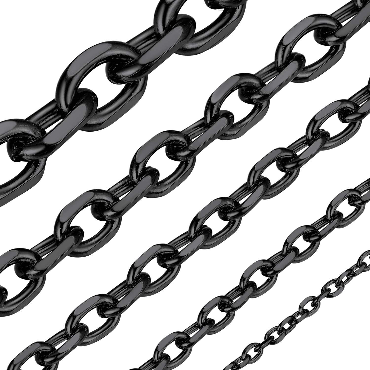 Colar Chainshouse Rolo Chain 9mm 60cm Em Aço Inoxidável