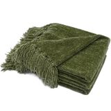 Cobertor Recyco Soft Cozy Chenille Com Franja