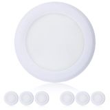 Luminária De Teto Topeler, Pacote Com 6 Led Regulável, 15 W, 1000 Lm