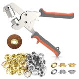 Kit De Ilhós Kit De Ferramentas Neu Master Grommet Com 500 Ilhós De 10 Mm