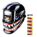 Capacete De Soldagem Justhot Jh-hd90 Auto Darkening Solar Power