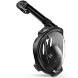 Máscara De Snorkel Greatever G2 Para Rosto Inteiro Com Sistema Dry Top E Suporte