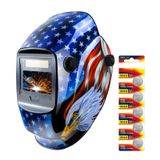Capacete De Soldagem Justhot Jh-cd07 Auto Darkening True Color