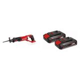 Kit Serra Sabre A Bateria Te-ap 18 Li-solo Com Kit Bateria Power X-change 2 Unidades 18v 2,5ah Preto