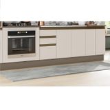 Rodapé Para Balcão 220cm 100% Mdf Com Acessórios Aurora Duna