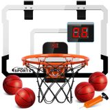 Cesta De Basquete Erixazs Over The Door Indoor Com 4 Bolas