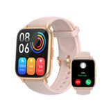 Smartwatch Ruimen 1,8" Para Homens E Mulheres Com Call Ios/android Rosa