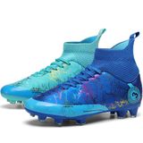 Tênis De Futebol Disrateblu Chuteiras De Futebol Infantis Azul/turquesa