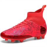 Tênis De Futebol Disrateblu, Chuteiras De Futebol Infantis Vermelhas Para Meninos/meninas
