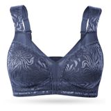 Sutiã Wingslove, Cobertura Total, Não Acolchoado, Minimizador 38g, Cinza, Azul