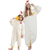 Pijama Adulto Unissex Darkcom Animal Onesie Darkcom, Cosplay De Frango